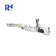 Xinrong plastic pipe extruder for PVC pipe machine price good quality twin screw extruder manufacturer