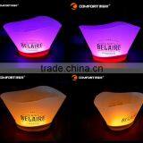 Large Beer Custom Clear Bulk Acrylic PS Led Plastic Ice Bucket thumbnail-6