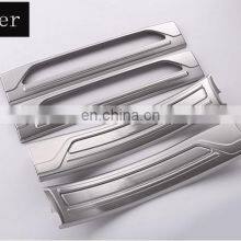 4Pcs For Jaguar XE 2015 2016 2017 Car-Styling Stainless Steel Black and Silver Inner Door Sill Scuff Plate Protector Cover Trim thumbnail-3