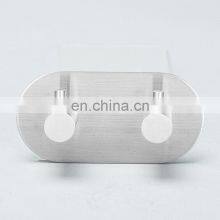 Direct Factory Supply Customized Logo Stainless Steel Kitchen Double Wall Hanger Bathroom Hook thumbnail-3