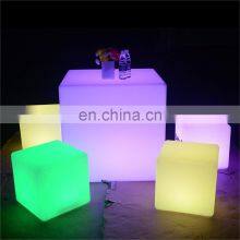 Garden Light LED Cube Chair Waterproof ColorfRohs 43cm LED Bar Table for Outdoor Event Party Mobile Bar Stools thumbnail-2