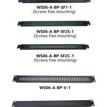 Factory Price New Style Screw Free Mounting 19inch Rack Mount Blank Panels 1U WS06-A-BP-SF2S-1 Blank Plate thumbnail-2