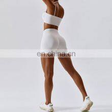 Fashion Fitness Gym Clothes Women Workout Set 2 Piece Outfits Sport Wear for Woman Spring Yoga Sets With Pockets thumbnail-3