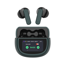 ANC ENC LED Display Screen Touch Noise Cancelling Earphones TWS With Charging Case thumbnail-3