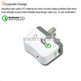 Qualcomm Quick Charge 2.0 USB Charger US Wall Charger Dual QC Port Travel Charger Quality Choice