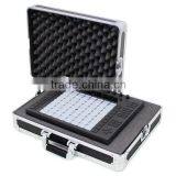 Black Aluminum Custom Instrument Case With Foam Padding thumbnail-1