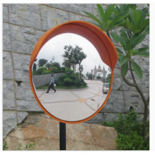 30 45 60 80 100cm Espelho Convexo de Viação em Aço Inox para Segurança do Trânsito Rodoviário thumbnail-2