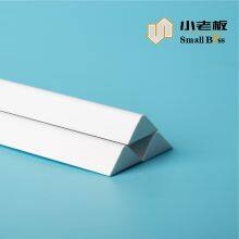 Wholesale Manufacture PVC Foam Triangle Formwork PVC Fillet Edge Profile Plastic Chamfer for Concrete thumbnail-2