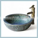 Bathroom Guangzhou Curved hand painted ceramic toilet basin                        
                                                Quality Choice
