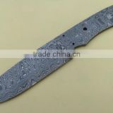 udk b14" custom handmade damascus blank blade for makers