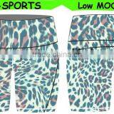 High Fashion Mesh Womens Clothing Ladies Yoga Shorts thumbnail-1