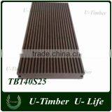 Color Mix Outdoor Grey Wood Composite Decking Exported to Spain thumbnail-5