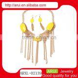 2016 Women Jewelry Necklaces Cord Charms Tassel Necklace thumbnail-2