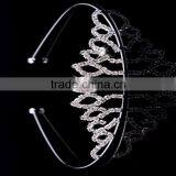 Fashion Women Crown With Rihnstone Wholesale thumbnail-2