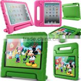 Soft EVA Foam Kids Child Proof Hot Pink Kickstand Case for iPad mini