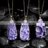 Fashion Wedding Gold Necklace Designs, Elegant Necklace Designs With Stone thumbnail-3