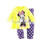 Funny Cartoon Honey Bear Kids Pijamas Accept Wholesale and Customize Boutique Child Outfit Blue Cute Children Pajamas Quality Choice thumbnail-6