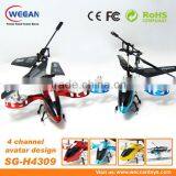 Good Gift! IR Control 4ch Remote Controlled Mini Helicopter thumbnail-5