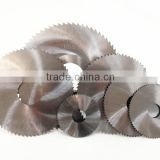 HSS small slitting saws HSS saw blade with material of M2 M35 M42