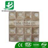 Wooden 3D Spherical Acoustic Diffuser Panel for Hifi Room