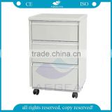 AG-BC003 CE ISO with 4 wheels ABS practical home care bedside cabinet