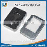 Silver 4GB Metal Key Shaped USB 2.0 Flash Drive, Golden Key Drive Memory 4gb, Mini Metal Traveller Key thumbnail-6