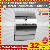 Wall Mount Stainless Steel Outdoor Mailbox