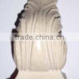 Decorative Distressed White Curtain Rod Wall Mount Bracket thumbnail-6