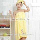 MICROFIBER SHOWER WRAP TOWEL BATH SKIRT BATH ROBE