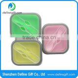 Microwave Safe Collapsible Bento Lunch Box Quality Choice Most Popular thumbnail-2