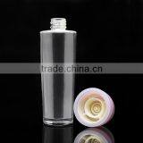 Cylinder Lotion Bottle With Fancy Cap thumbnail-2
