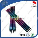 High Quality Black Wood Hb Pencil With Diamond thumbnail-1