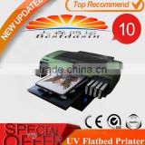 A2 white and black t shirt printer with double print heads