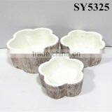 Cement Pots for Wholesale Indoor Petal Shape Flower Pot thumbnail-1