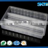 Plastic PET blister tray for food packaging