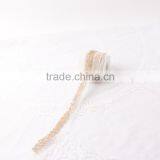 Pink Color Glass and Pear Mesh Chain With Iron-on Glue For Wedding Dress Decoration thumbnail-2