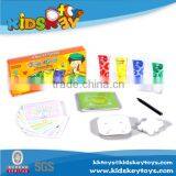 4-color Children's Healthy and Colorful Finger Paint Kids Drawing Toy Finger Paint thumbnail-1