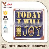Best-Selling Fashionable Design Customization Custom Metal Tin Signs With Text