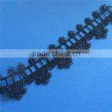 High Fashion Polyester Black Baby Lace Fabric thumbnail-6