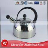 Colorful Easy to Clean Non Electric Whistling Tea Kettle Stainless Steel Travel Kettle for Induction Cooker thumbnail-2