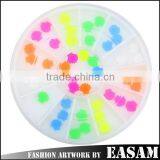 Colorful Neon Nail Shell Decoration,3d Nail Art Decoration 2015 YIWU Jinhua thumbnail-1