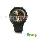 Fashion Cartoon Silicone Jelly Candy Watch Soft Skin Bands 13colors Factory