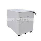 3 Drawer Movable Metal Cabinet