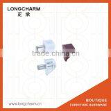 Various Side Mount Glass Shelf Brackets Cabinet Door Glass Holder thumbnail-4