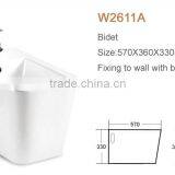 SANITARY WARE CERAMIC FEMALE CLEANING SPRAY HOT AND COLD WATER SHATTAF BIDET thumbnail-2