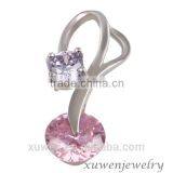 Heart Cubic Zirconia Stainless Steel Bulk Fashion Jewelry China