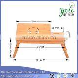 Convenient Design Bamboo Folding Desk Bamboo PC/computer Desk thumbnail-2