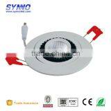 5w/10w Round Surface Mounted Adjustable Led Ceiling Light for Office/ Shop/ Home