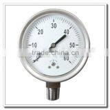 High Quality All Stainless Steel Low Vacuum Gauge With Bottom Connection thumbnail-2