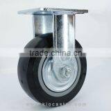High Quality Fixed Rigid PU Heavy Duty Caster thumbnail-1